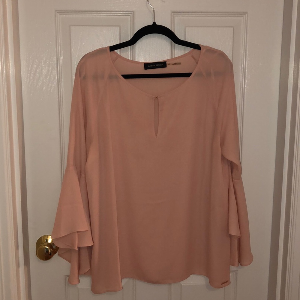 Ivanka Trump Bell Sleeve Blouse